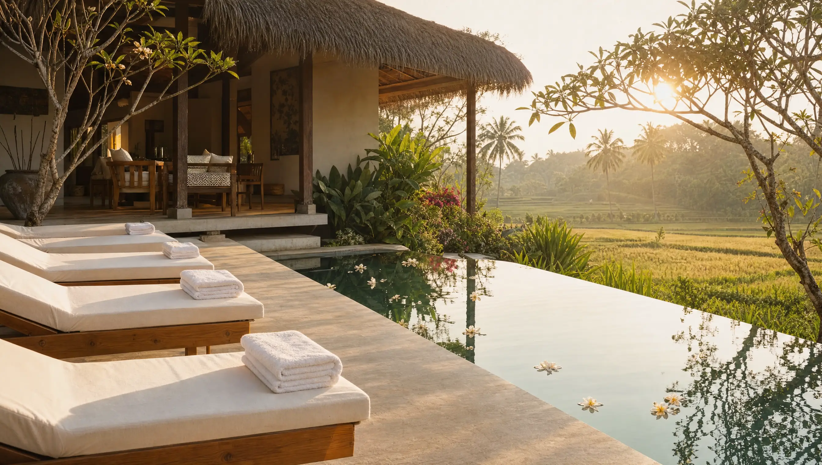 Unterkunft mit Pool auf Bali